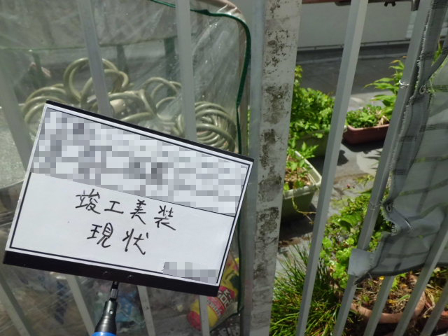 洗浄前の様子