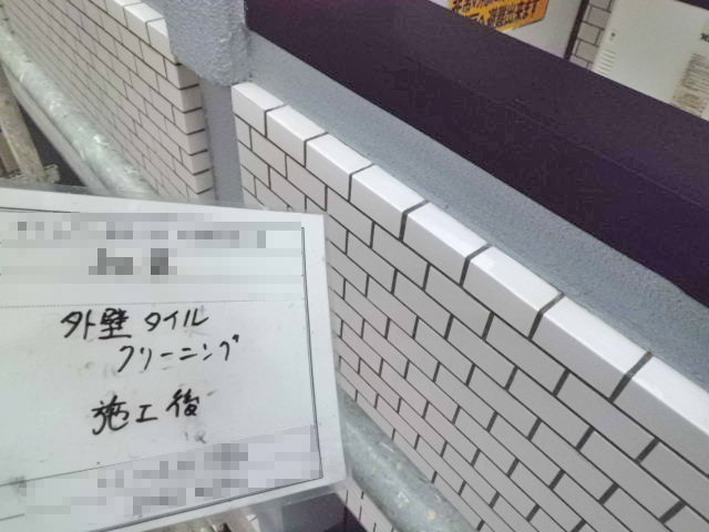 洗浄後の様子