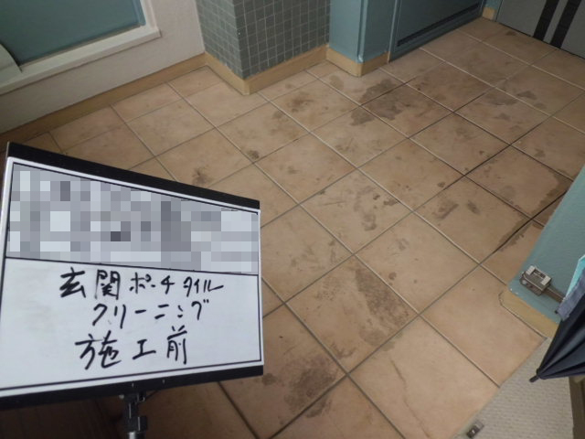 洗浄前の様子