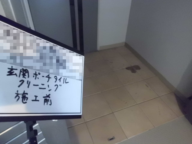洗浄前の様子