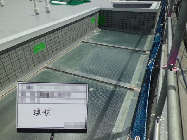 洗浄前の様子